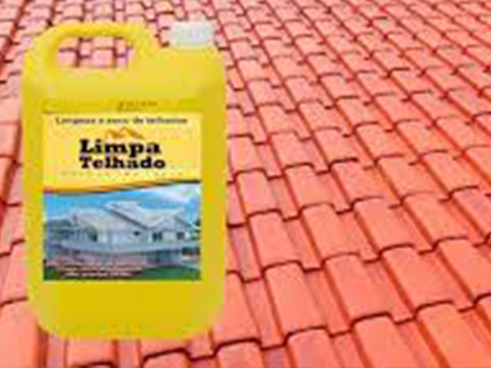 Limpeza de telhado na Vila Arcadia 